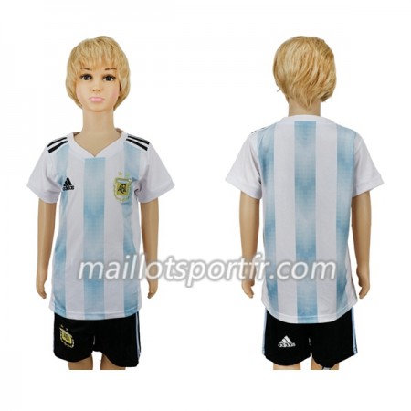 Maillot de Foot Argentine Enfant Domicile Coupe du monde 2018